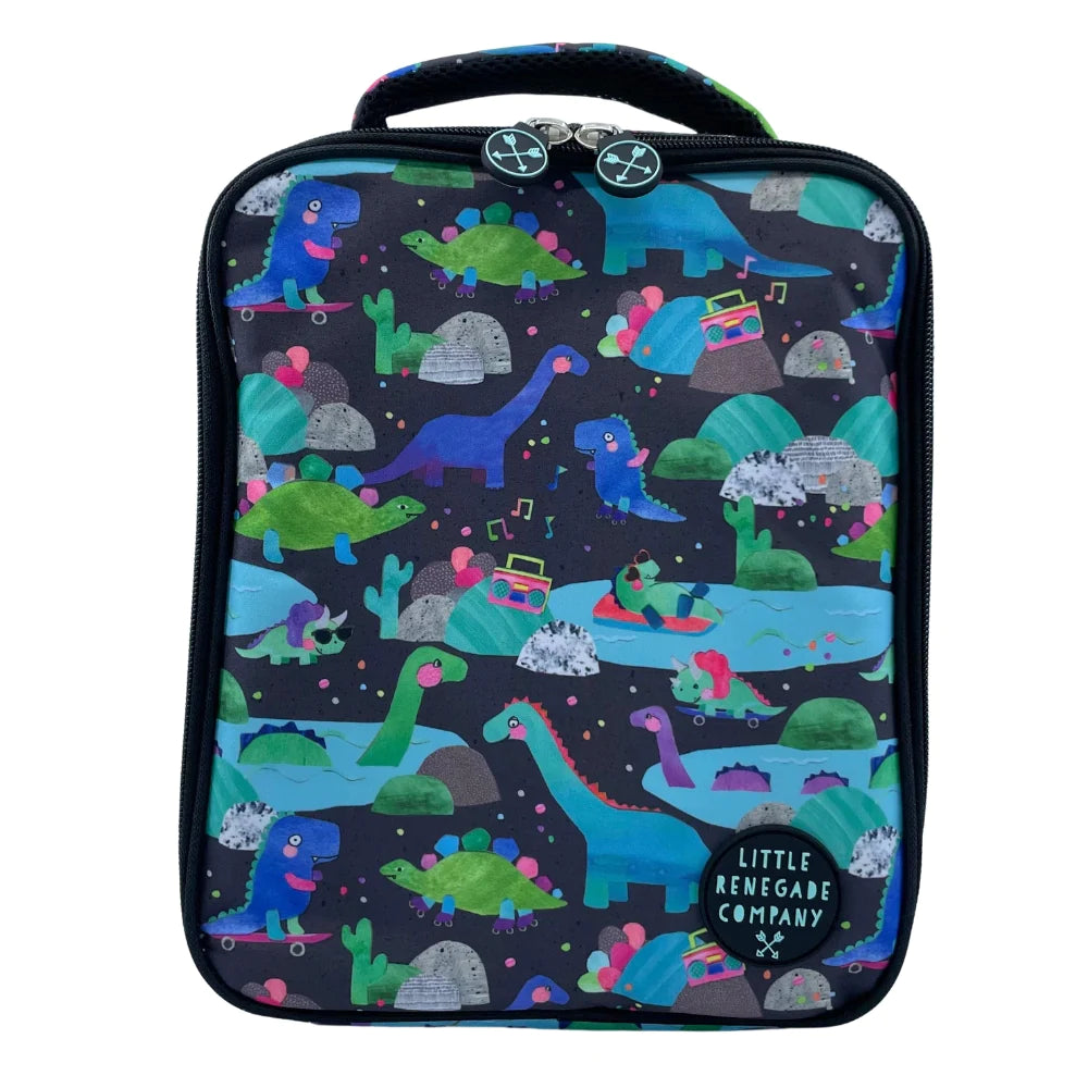 Little Renegade- DINO PARTY INSULATED LUNCH BAG