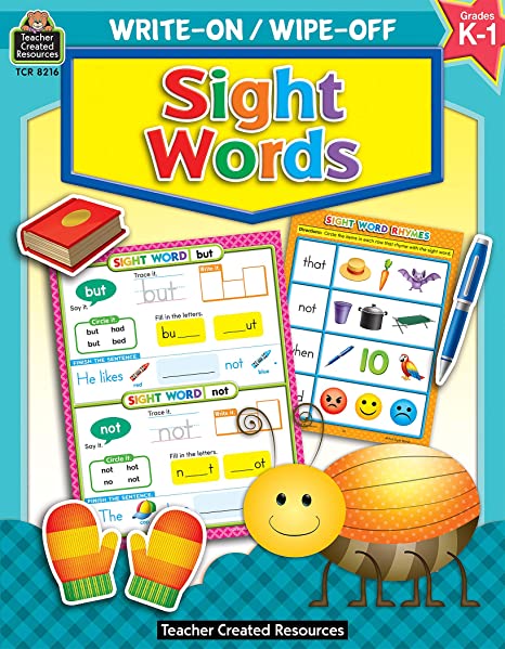 Write on/Wipe off - Sight Words