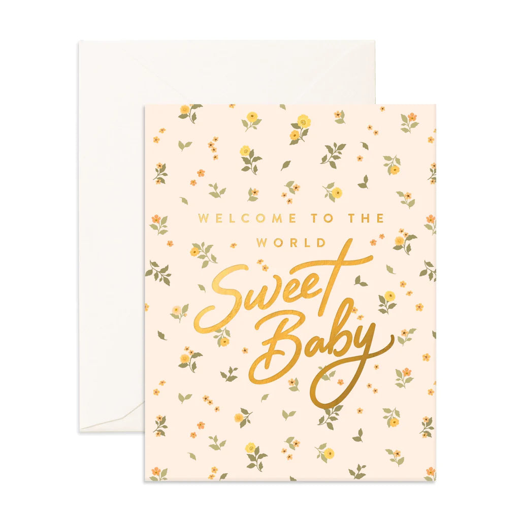 Fox and Fallow - Sweet Baby Card