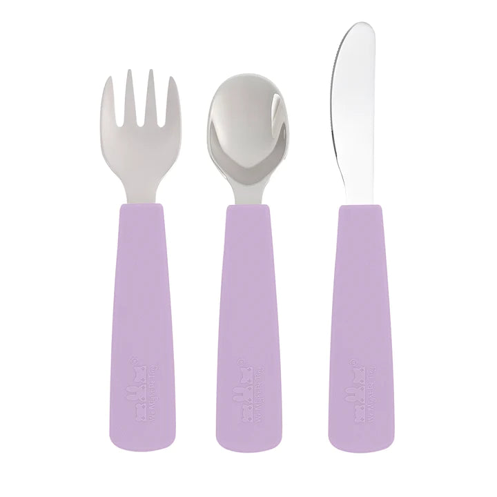 Toddler Feedie Cutlery Set - Lilac