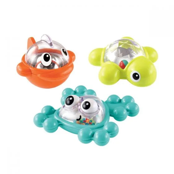 TLC Bathtime rattle and roll friends