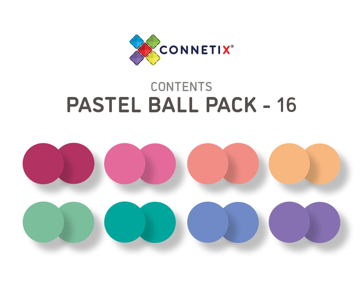 16 Piece Replacement Ball Pack- Pastel