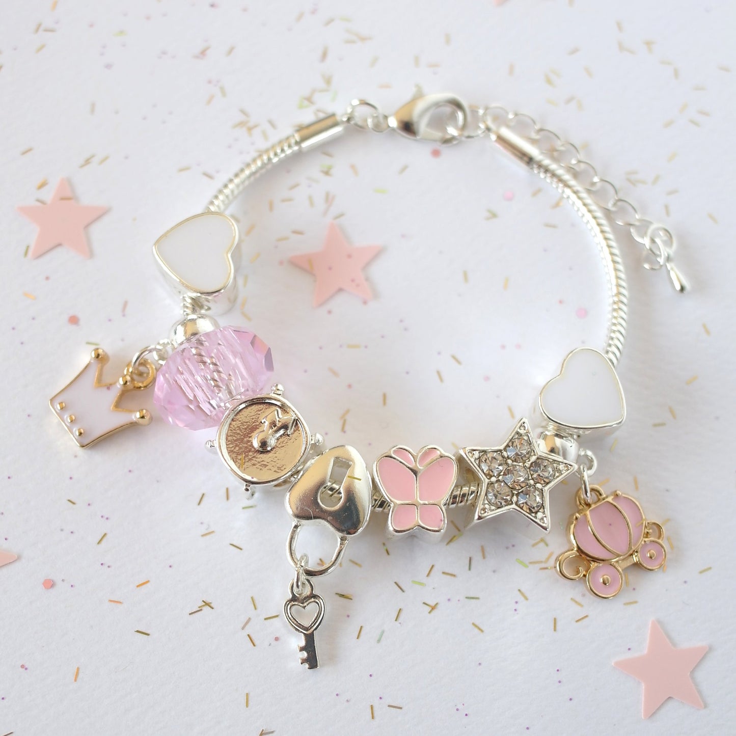 Cinderella charm bracelet