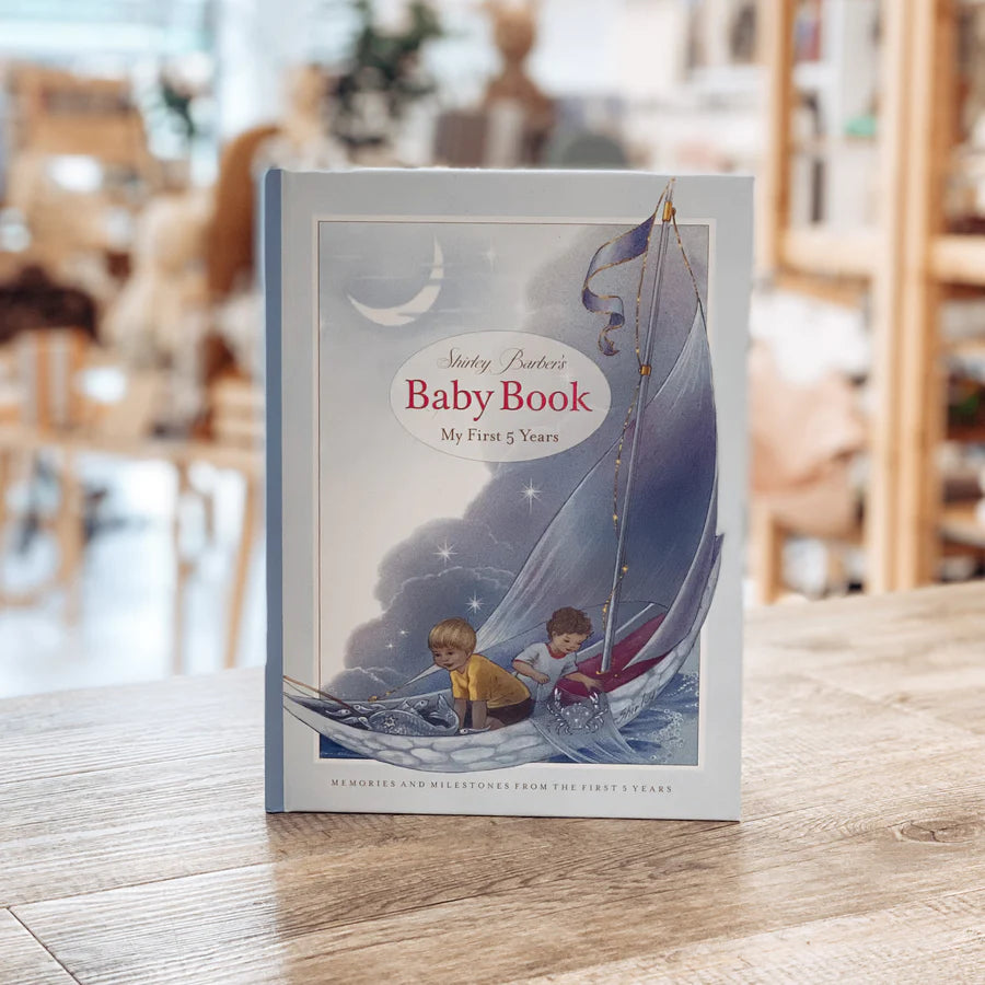 Shirley Barber- Baby Book My First 5 Years (blue)