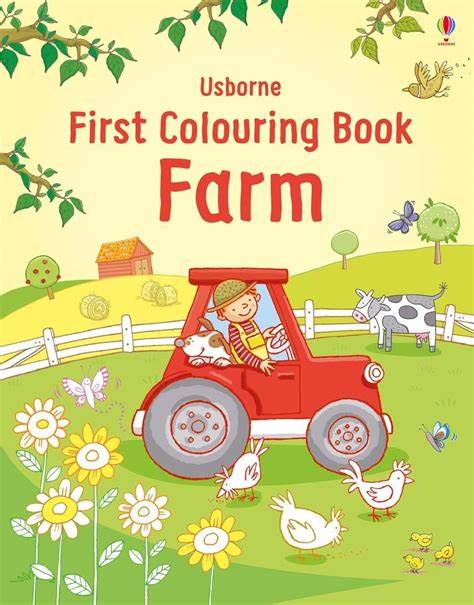 First Colouring Book- Farm