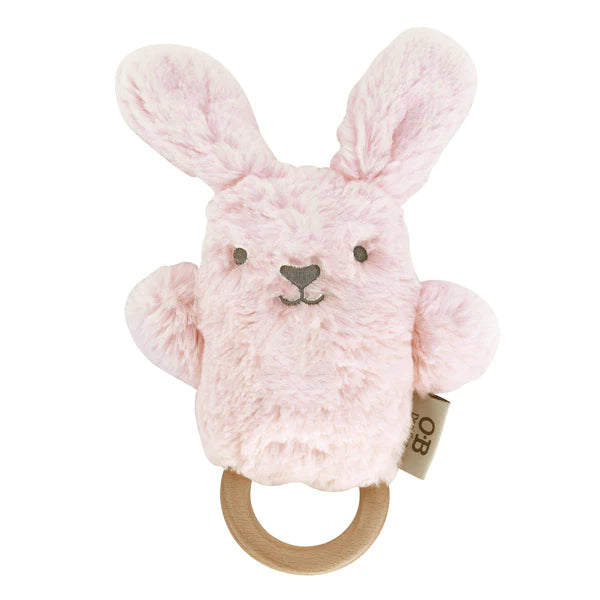 Soft Rattle Toy | Pink | Betsy