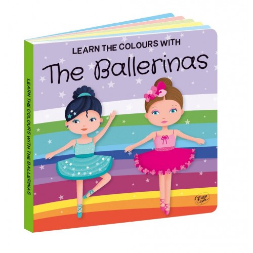 Learn Colours Ballerinas - Puzzle and Book Set