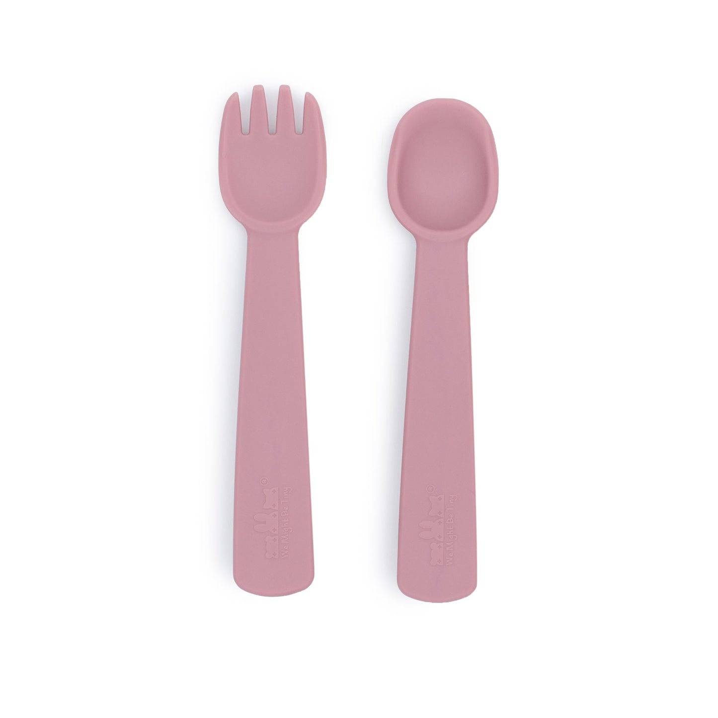 Feedie Fork & Spoon - Dusty Rose