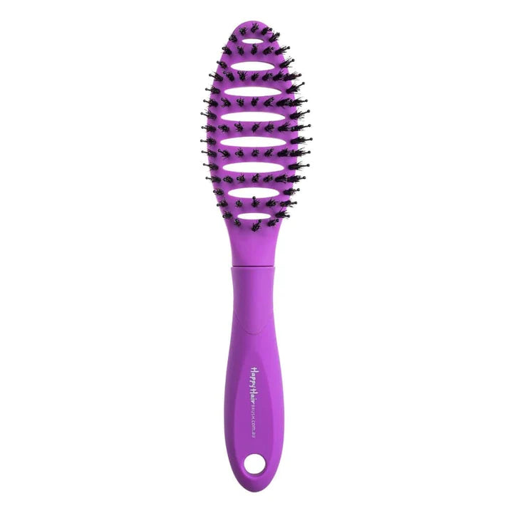 Mini Happy Hair Brush - Purple