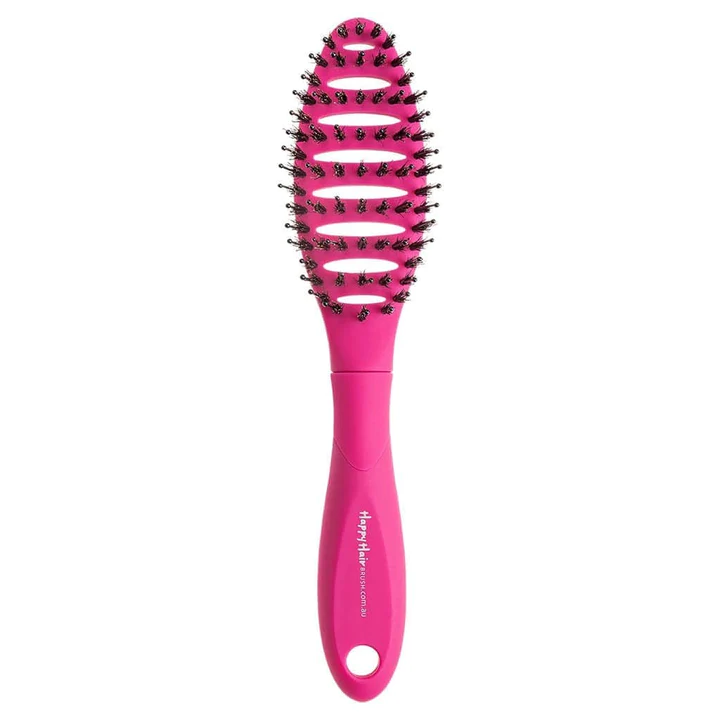 Mini Happy Hair Brush - Pink