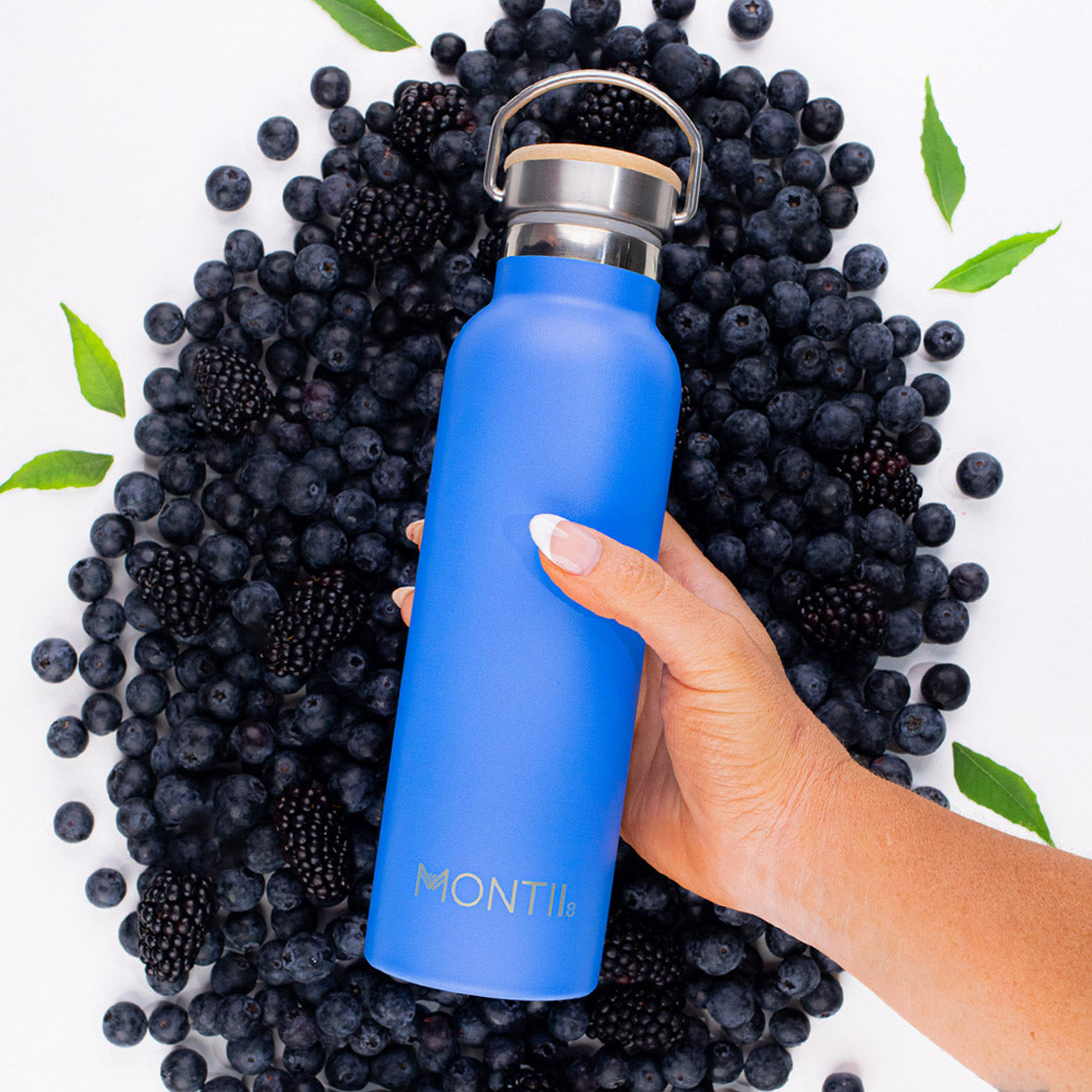 MontiiCo Original Drink Bottle - Blueberry