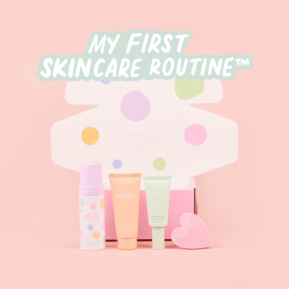 My first skin care routine- Confetti collection