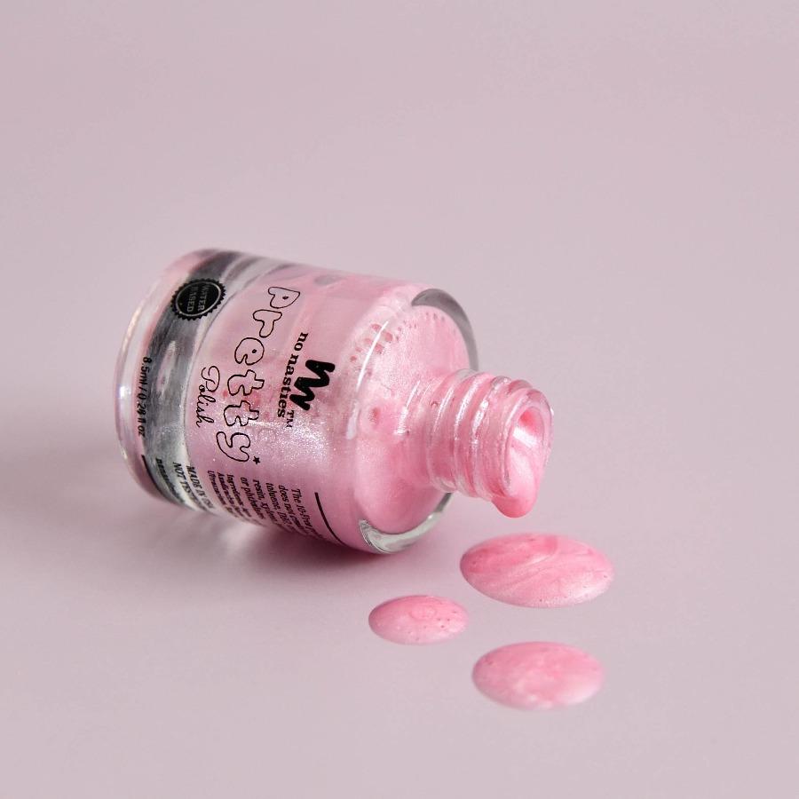 Pastel Pink Water-Based Kids Nail Polish