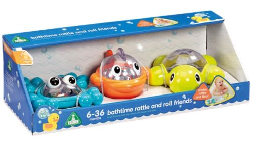 TLC Bathtime rattle and roll friends