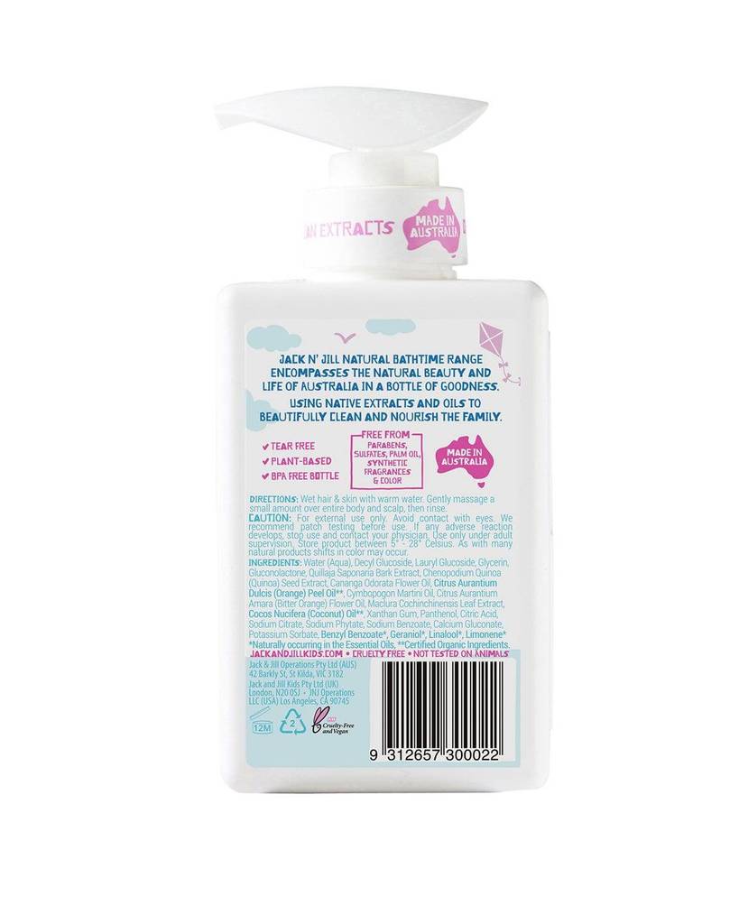 Shampoo & Body Wash Sweetness - Natural 300mL